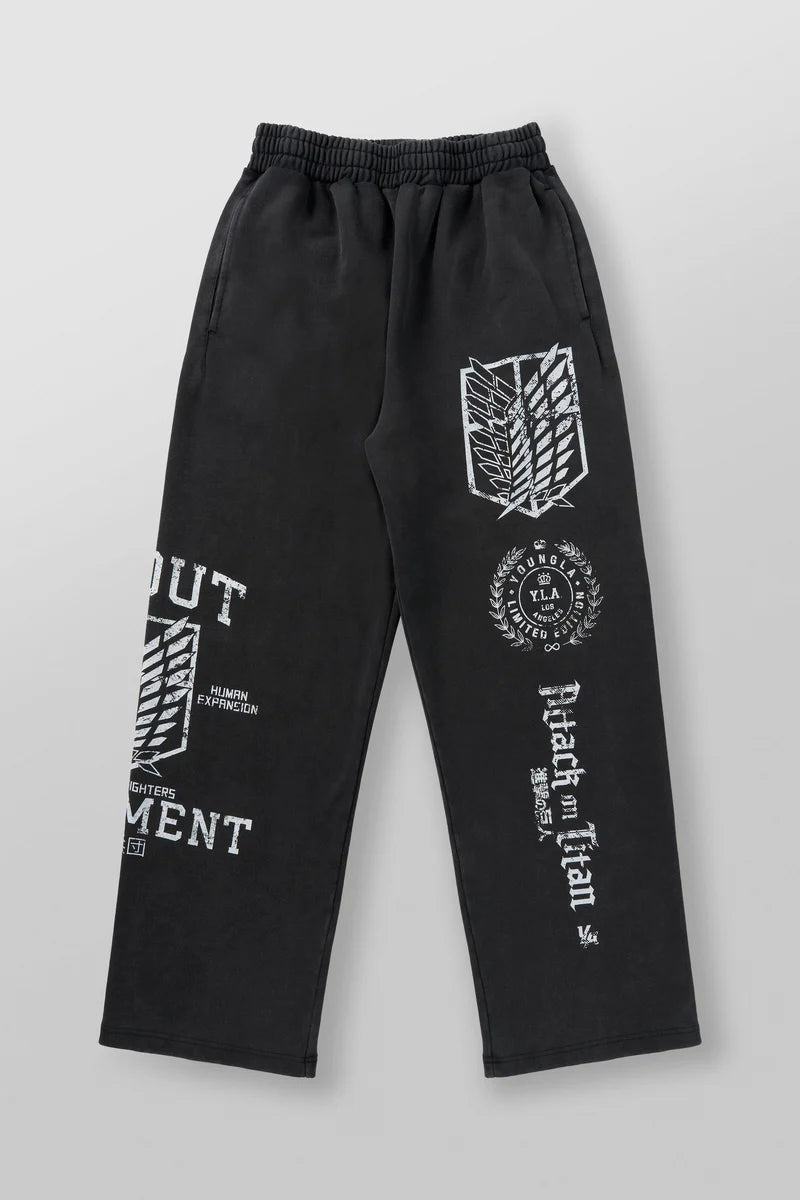 2128 - AOT© x YLA Baggy Joggers