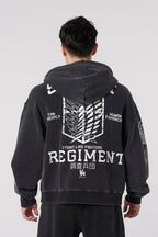 5138 - AOT© x YLA Zip-Up Hoodies