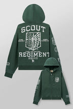 5138 - AOT© x YLA Zip-Up Hoodies