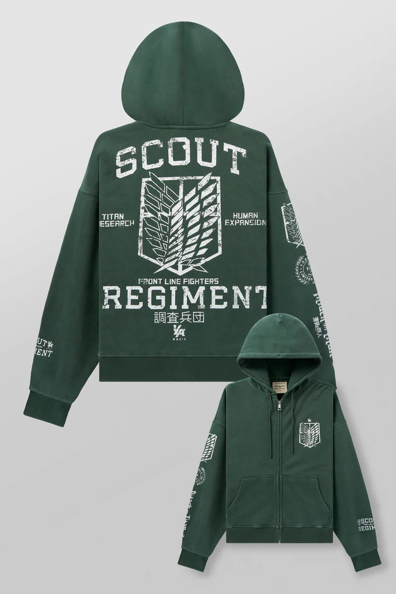 5138 - AOT© x YLA Zip-Up Hoodies