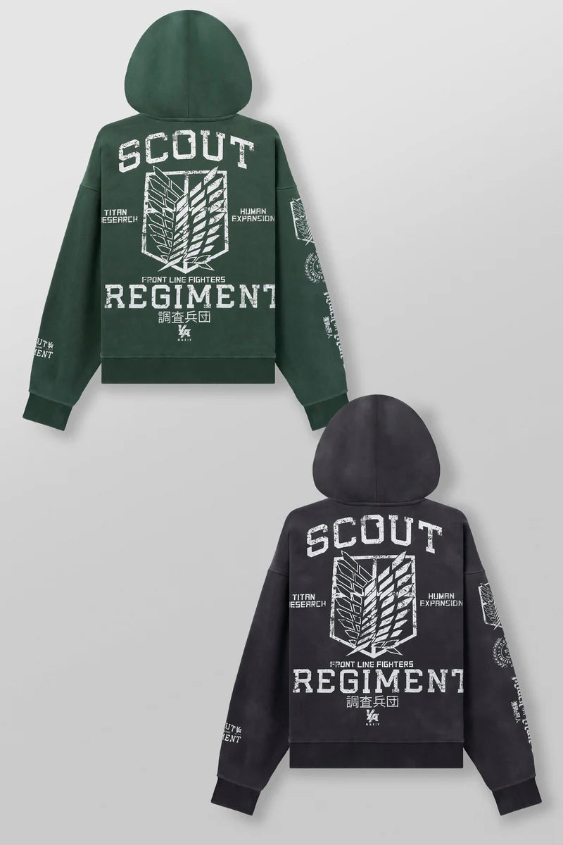 5138 - AOT© x YLA Zip-Up Hoodies