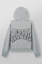 5162 - Golds Gym Throwback Zip-ups