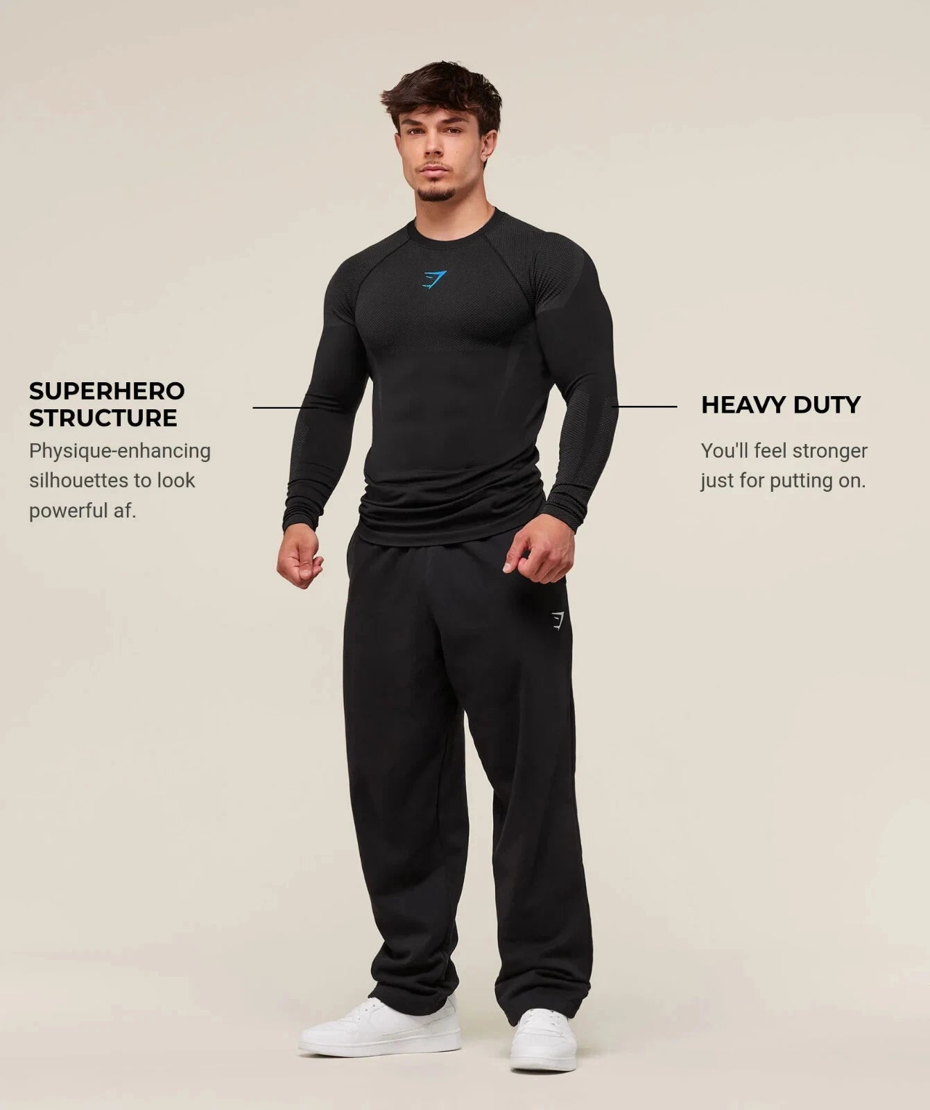 Gymshark Onyx 5.0 Seamless Long Sleeve T-Shirt