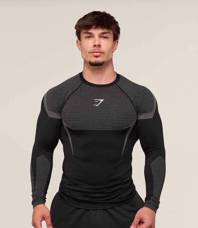 Gymshark Onyx 5.0 Seamless Long Sleeve T-Shirt