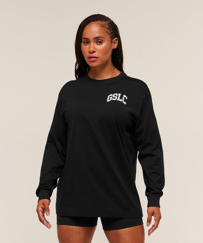 Gymshark GSLC Graphic Oversized Long Sleeve Top