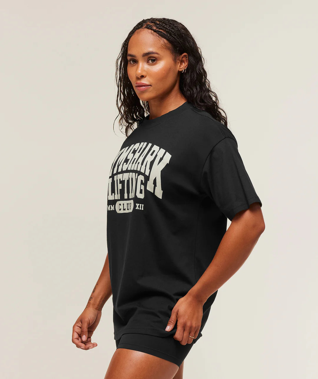 Lifting Club Graphic Oversized T-Shirt