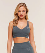 Vital Seamless V Neck Sports Bra